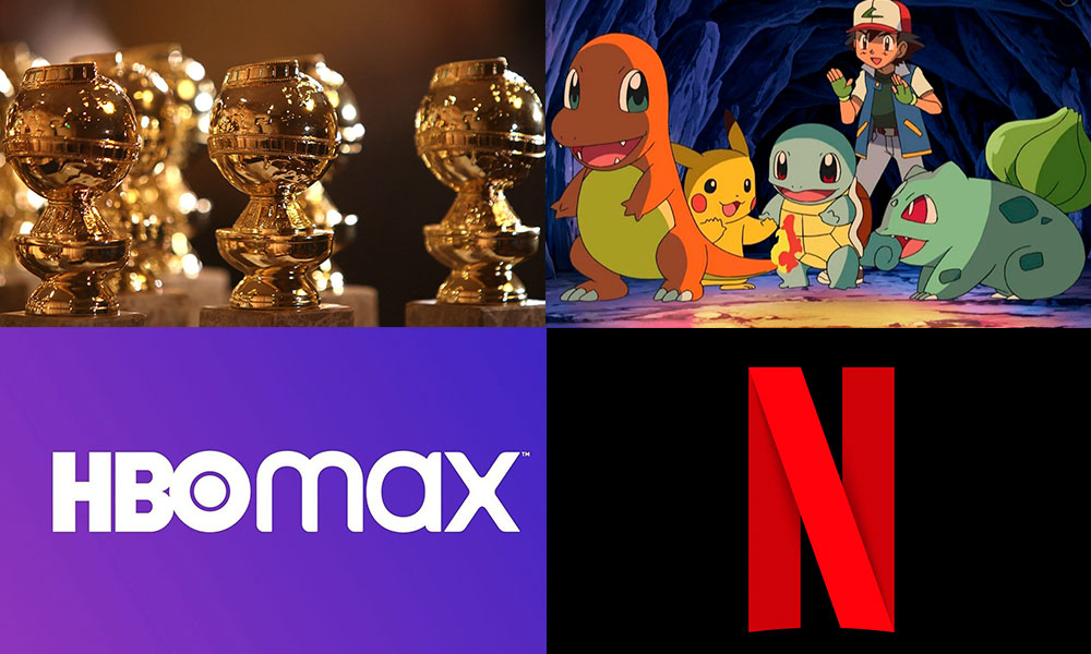 Globos de Oro, Pokemon, HBO Max y Netflix